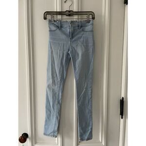 Old Navy rockstar light wash jeggings 12